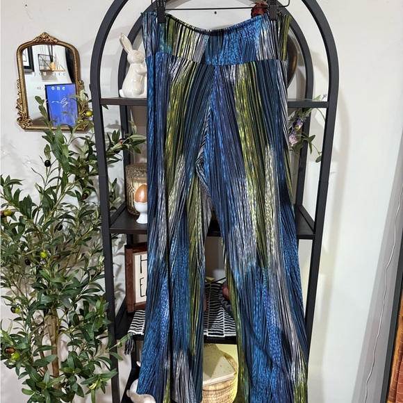 Clara Sunwoo Multicolor flowy straight leg pants - Picture 6 of 8